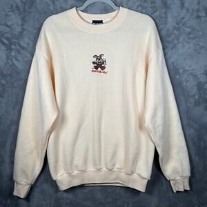 Vintage Black Jack “Bone to Be Wild” Dog Graphic Sweatshirt Large USA